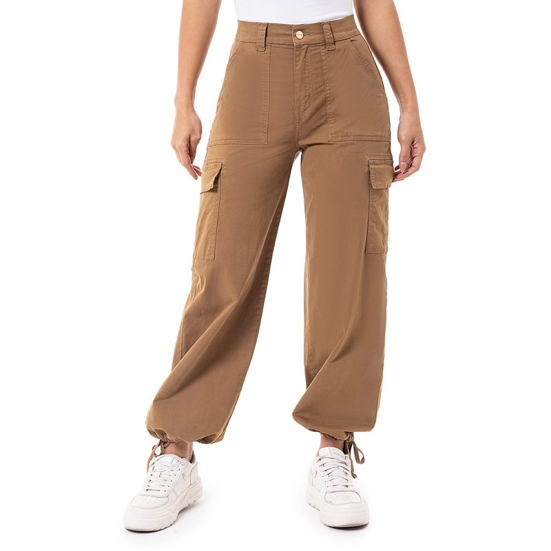 PANTALON CARGO DRILL STRETCH PARA MUJER ZILVE - 2