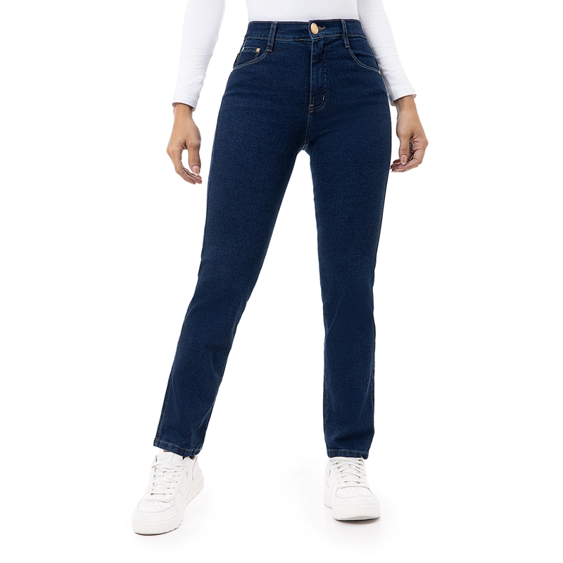 PANTALON CLASICO DENIM STRETCH PARA MUJER DIANA - 2