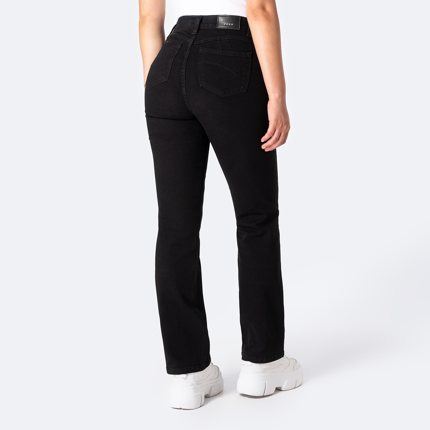 PANTALON CLASICO DENIM STRETCH PARA MUJER DIANA - 3