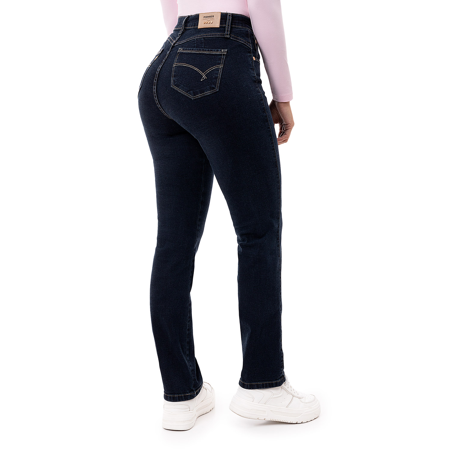 PANTALON CLASICO DENIM STRETCH PARA MUJER DIANA - 4