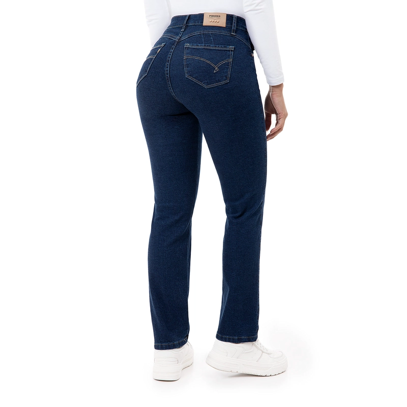 PANTALON CLASICO DENIM STRETCH PARA MUJER DIANA - 4