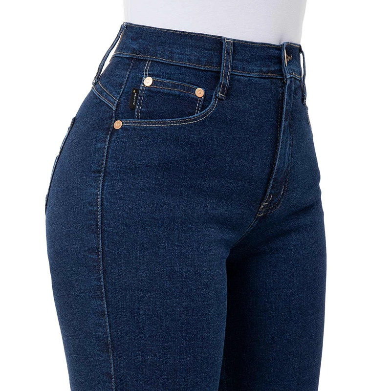 PANTALON CLASICO DENIM STRETCH PARA MUJER DIANA - 5