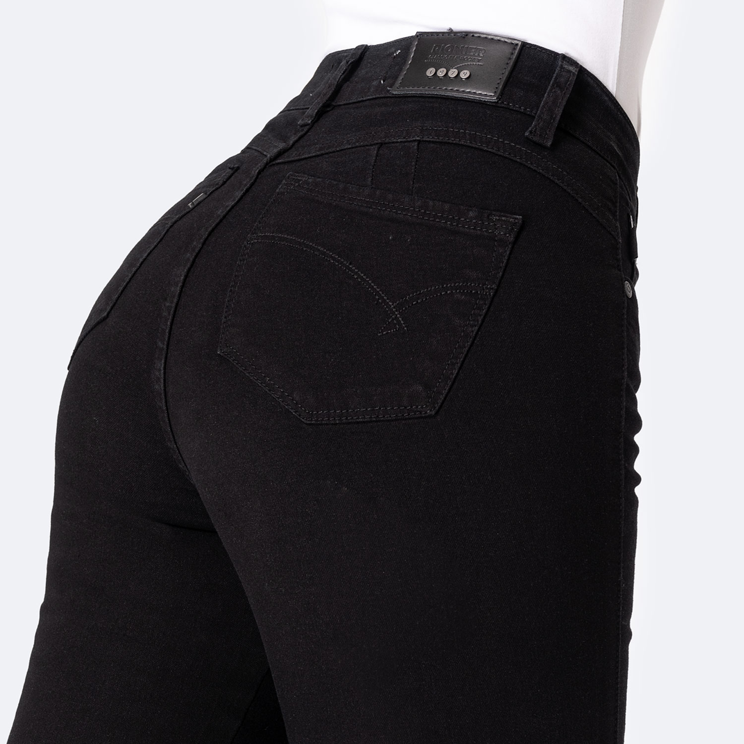 PANTALON CLASICO DENIM STRETCH PARA MUJER DIANA - 5