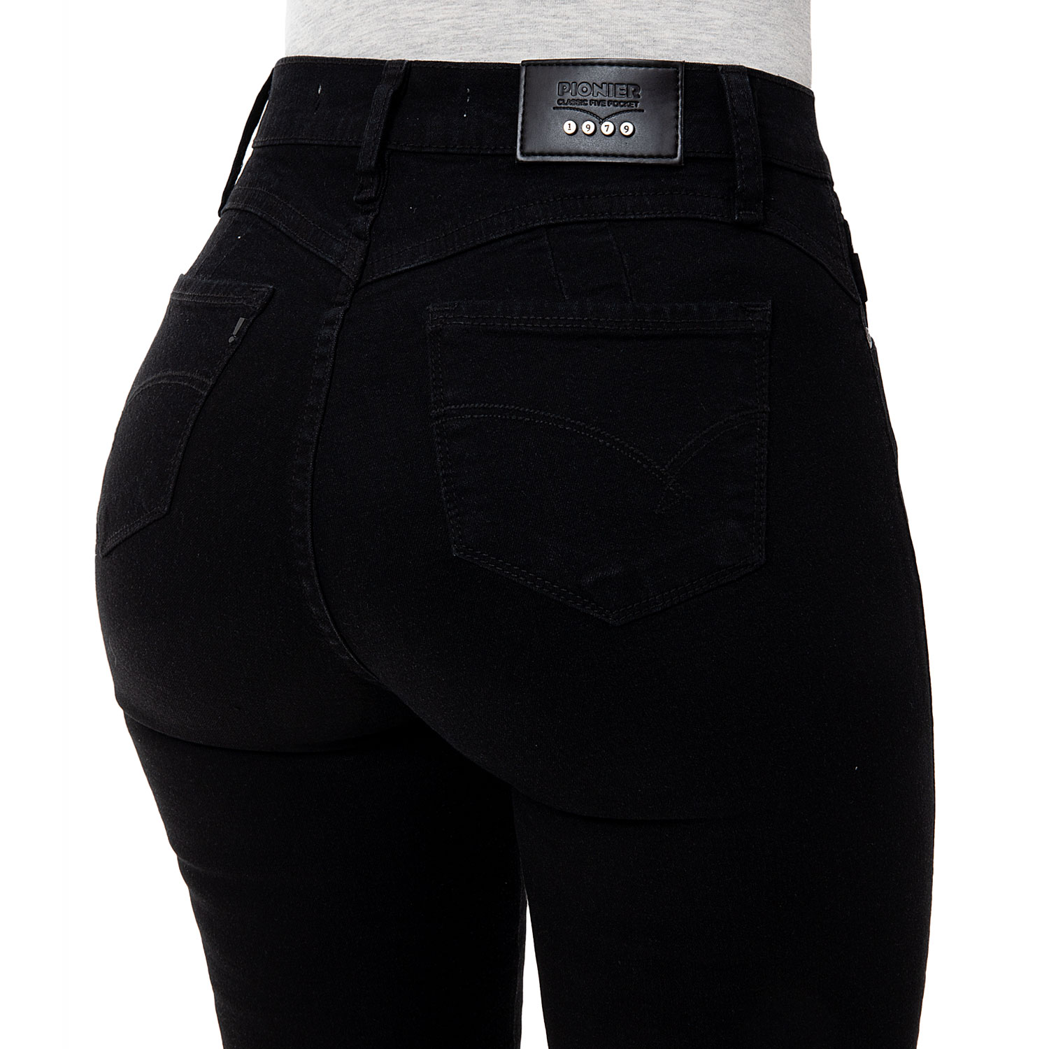 PANTALON CLASICO DENIM STRETCH PARA MUJER DIANA - 6