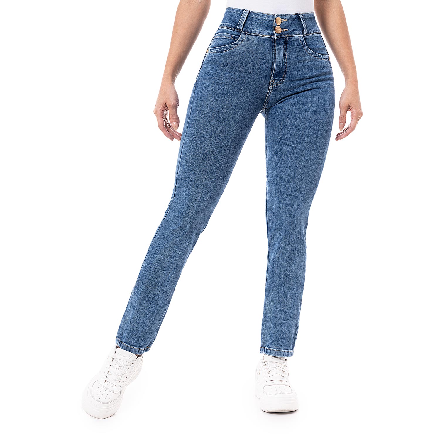 PANTALON DENIM STRETCH MUJER LARISSA - 2