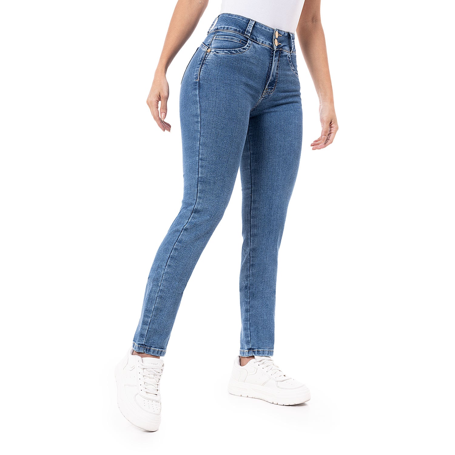 PANTALON DENIM STRETCH MUJER LARISSA - 3