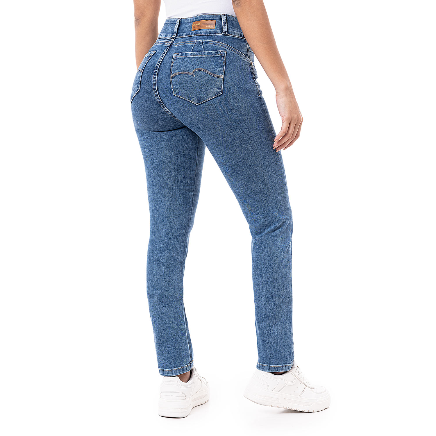PANTALON DENIM STRETCH MUJER LARISSA - 4