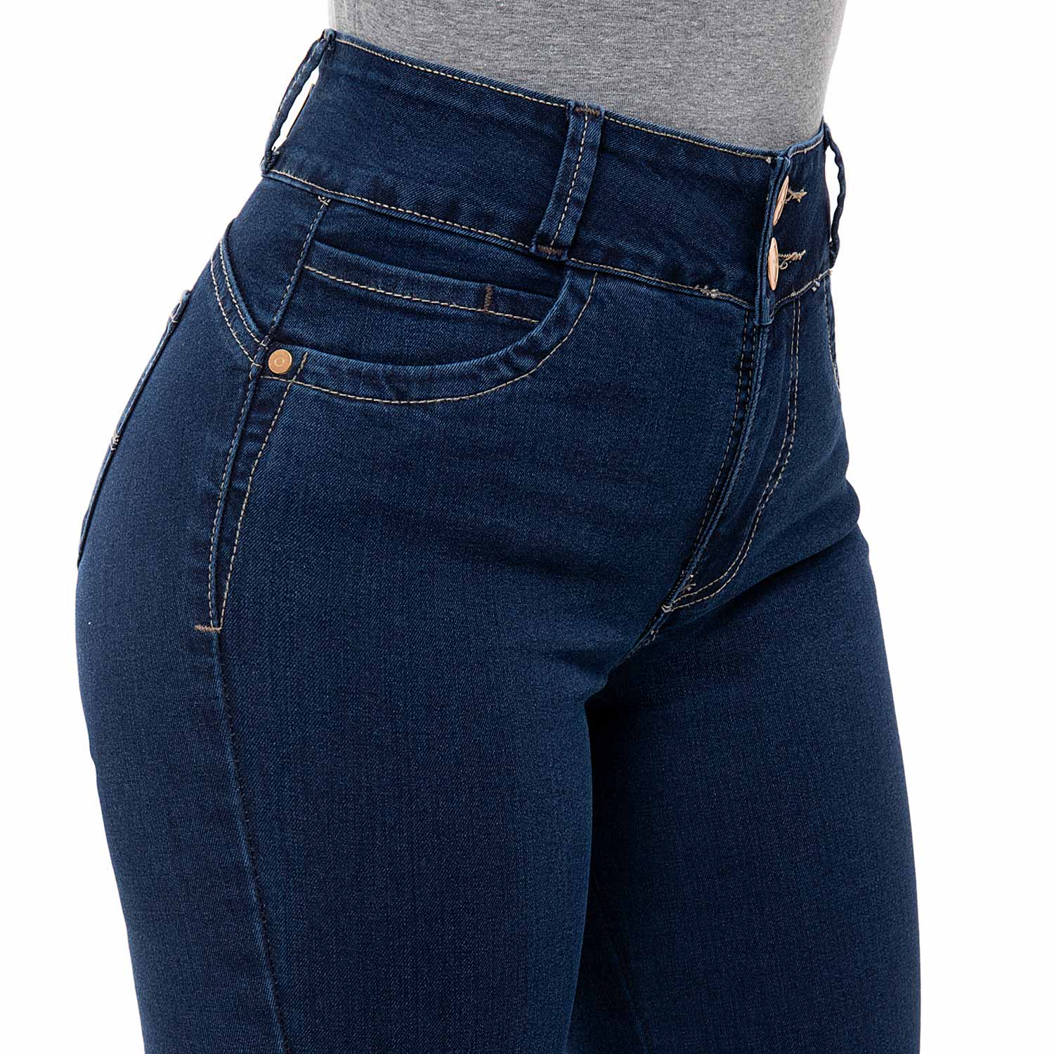 PANTALON DENIM STRETCH MUJER LARISSA - 5