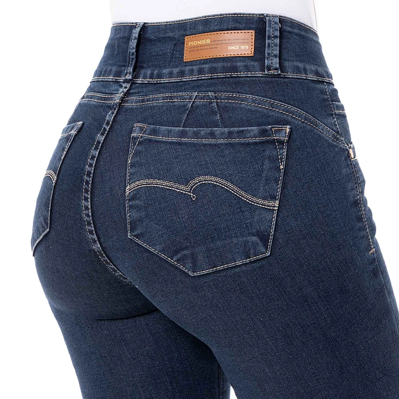 PANTALON DENIM STRETCH MUJER LARISSA - 6