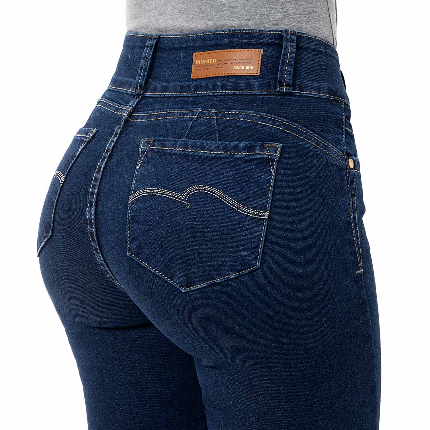 PANTALON DENIM STRETCH MUJER LARISSA - 6