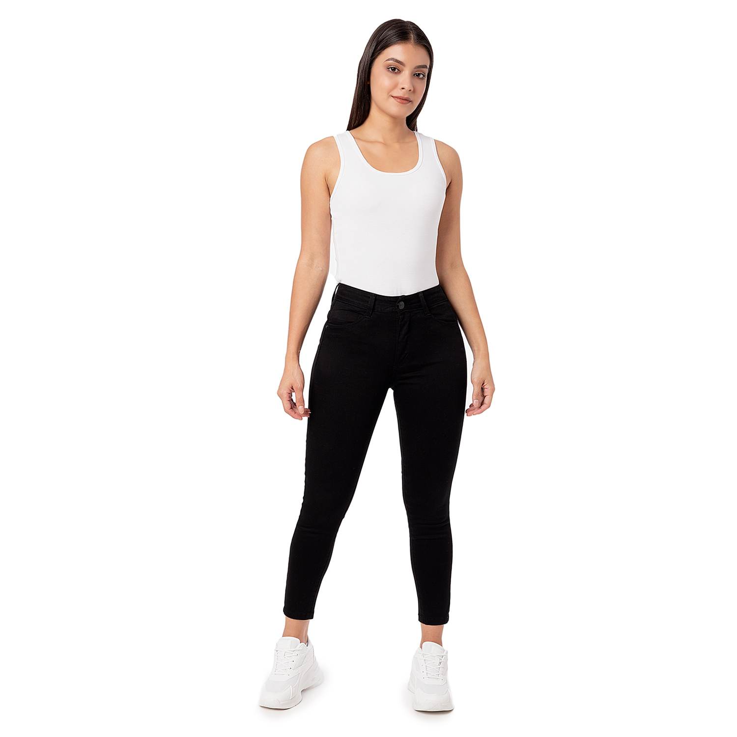 PANTALÓN PITILLO DRILL STRETCH MUJER DENISE