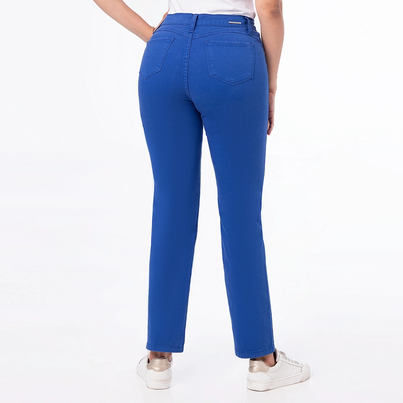 PANTALÓN RECTO DRILL STRETCH MUJER PIONIER DIANA TEN - 4