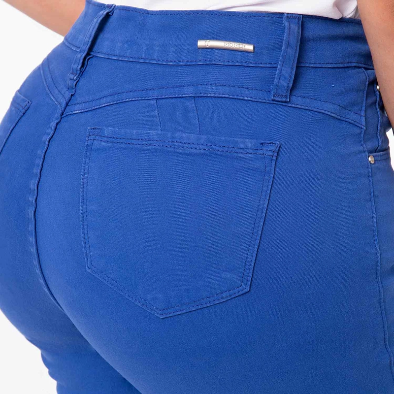 PANTALÓN RECTO DRILL STRETCH MUJER PIONIER DIANA TEN - 6