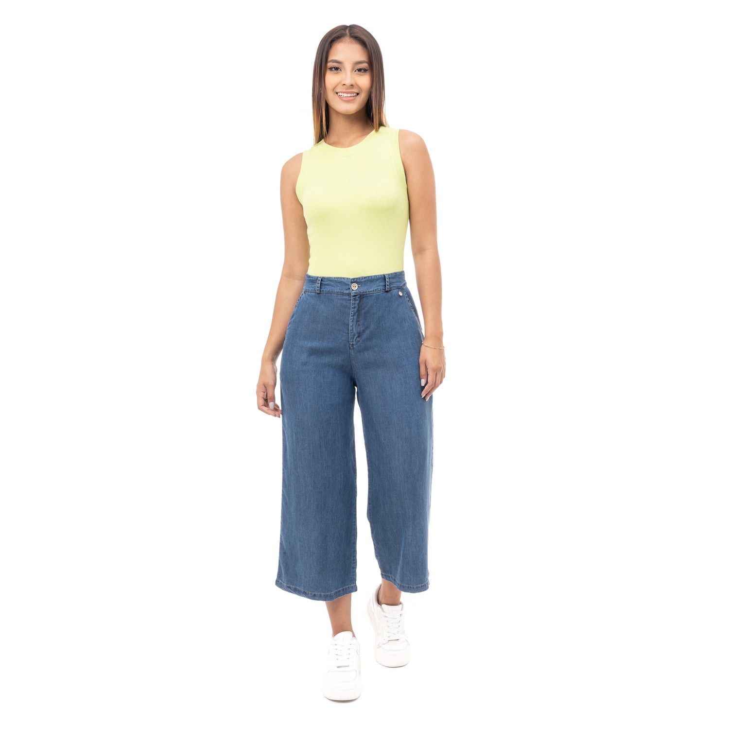 PANTALON DENIM MUJER WITBER - 1