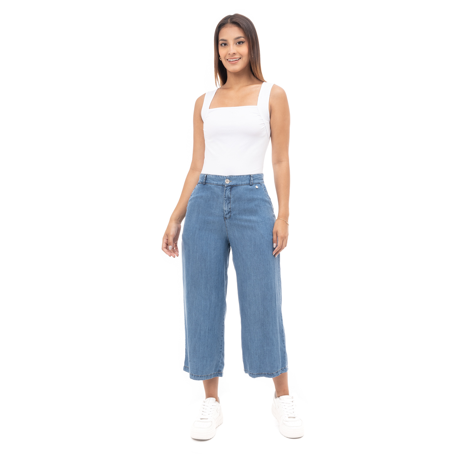 PANTALON DENIM MUJER WITBER - 1