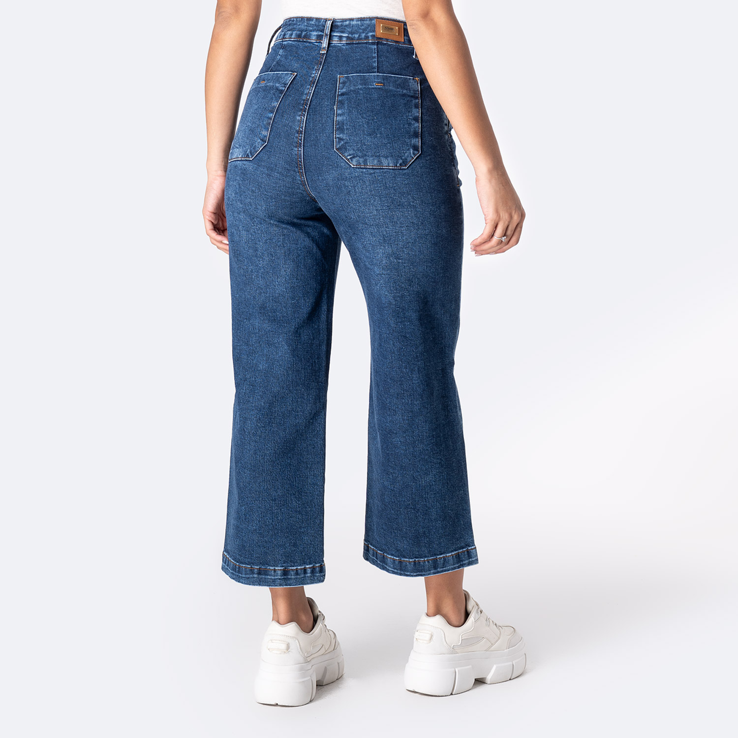 PANTALON DENIM STRETCH MUJER BRUNELHA - 3