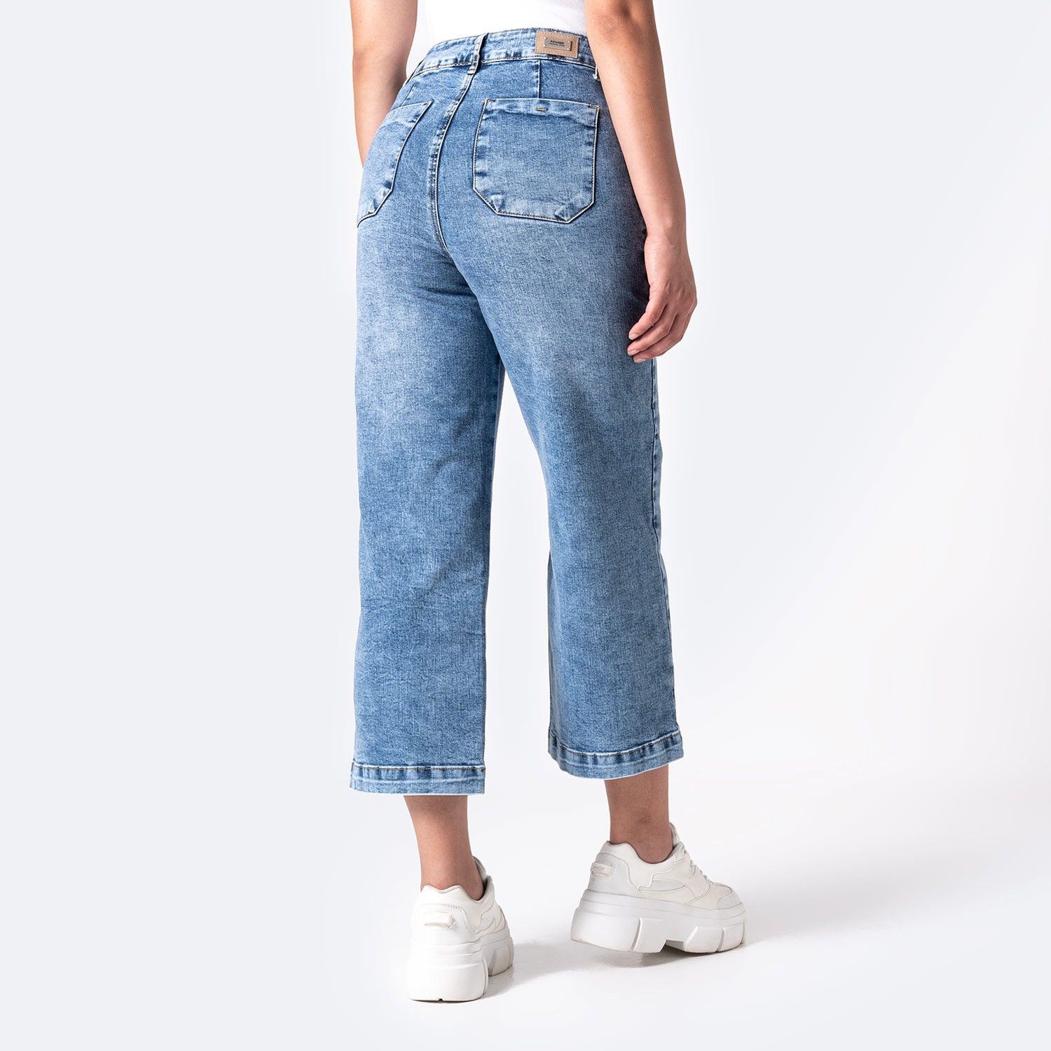 PANTALON DENIM STRETCH MUJER BRUNELHA - 3