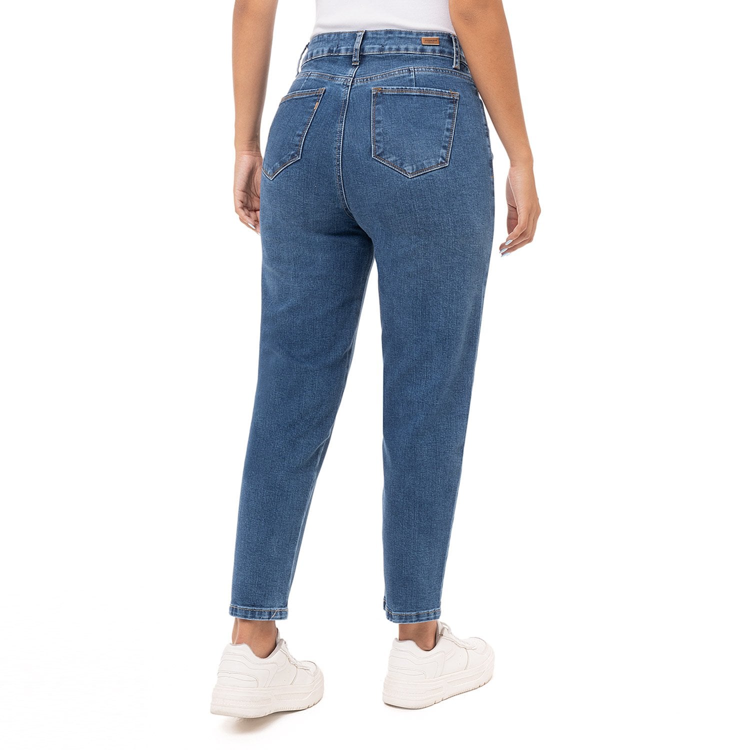 PANTALÓN JEAN DENIM STRETCH MUJER PIONIER DAELI - 3