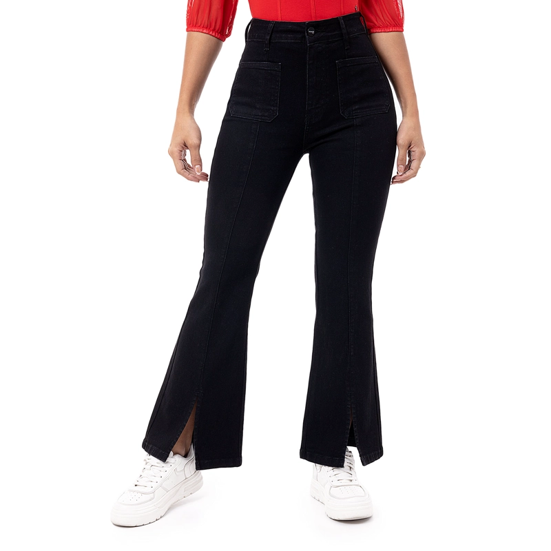 PANTALON MODA DENIM STRETCH PARA MUJER DANILUH - 2