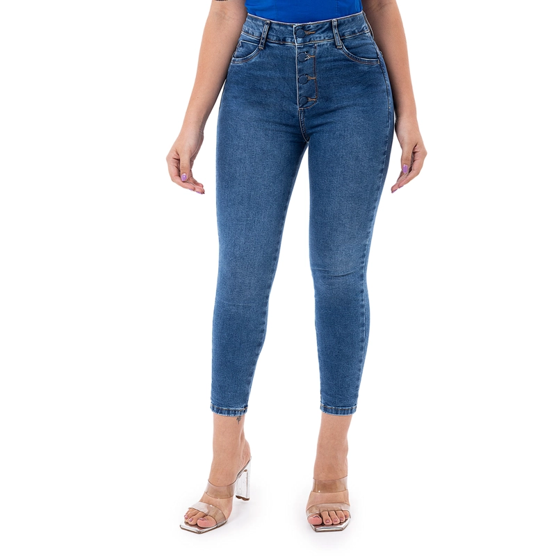 PANTALON MODA DENIM STRETCH PARA MUJER FARLI - 2