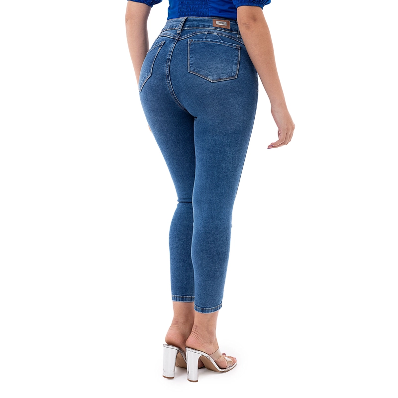 PANTALON MODA DENIM STRETCH PARA MUJER FARLI - 4