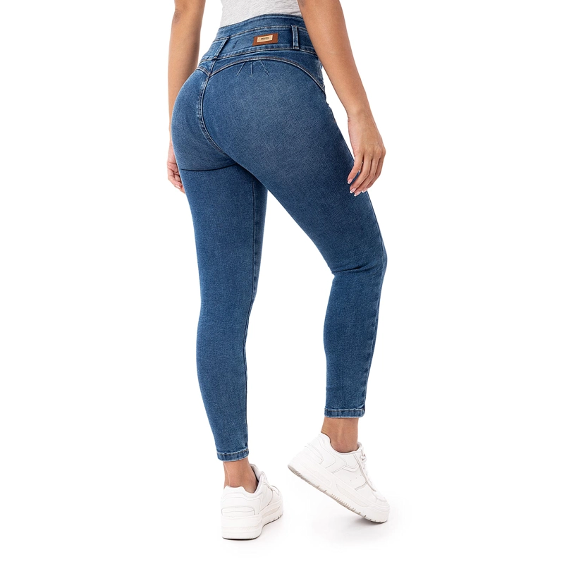 PANTALON MODA DENIM STRETCH PARA MUJER JULIEH - 4