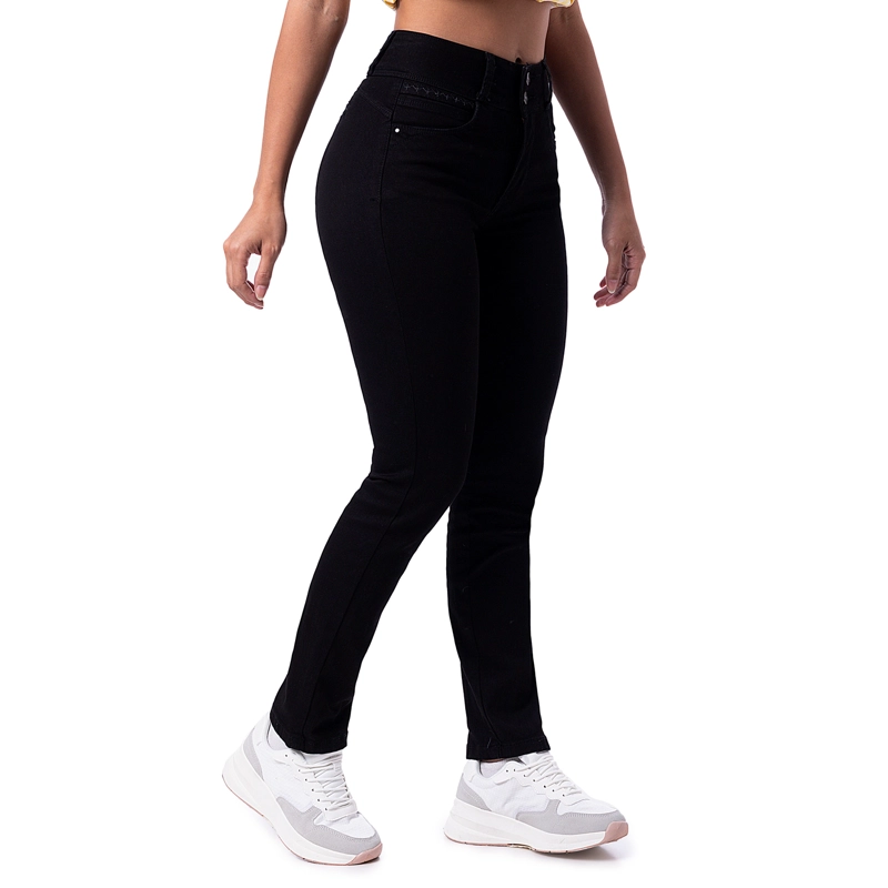 PANTALON MODA DENIM STRETCH PARA MUJER KAROLS - 3