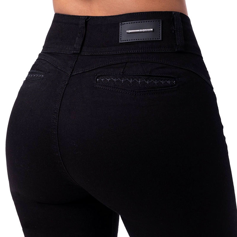 PANTALON MODA DENIM STRETCH PARA MUJER KAROLS - 6