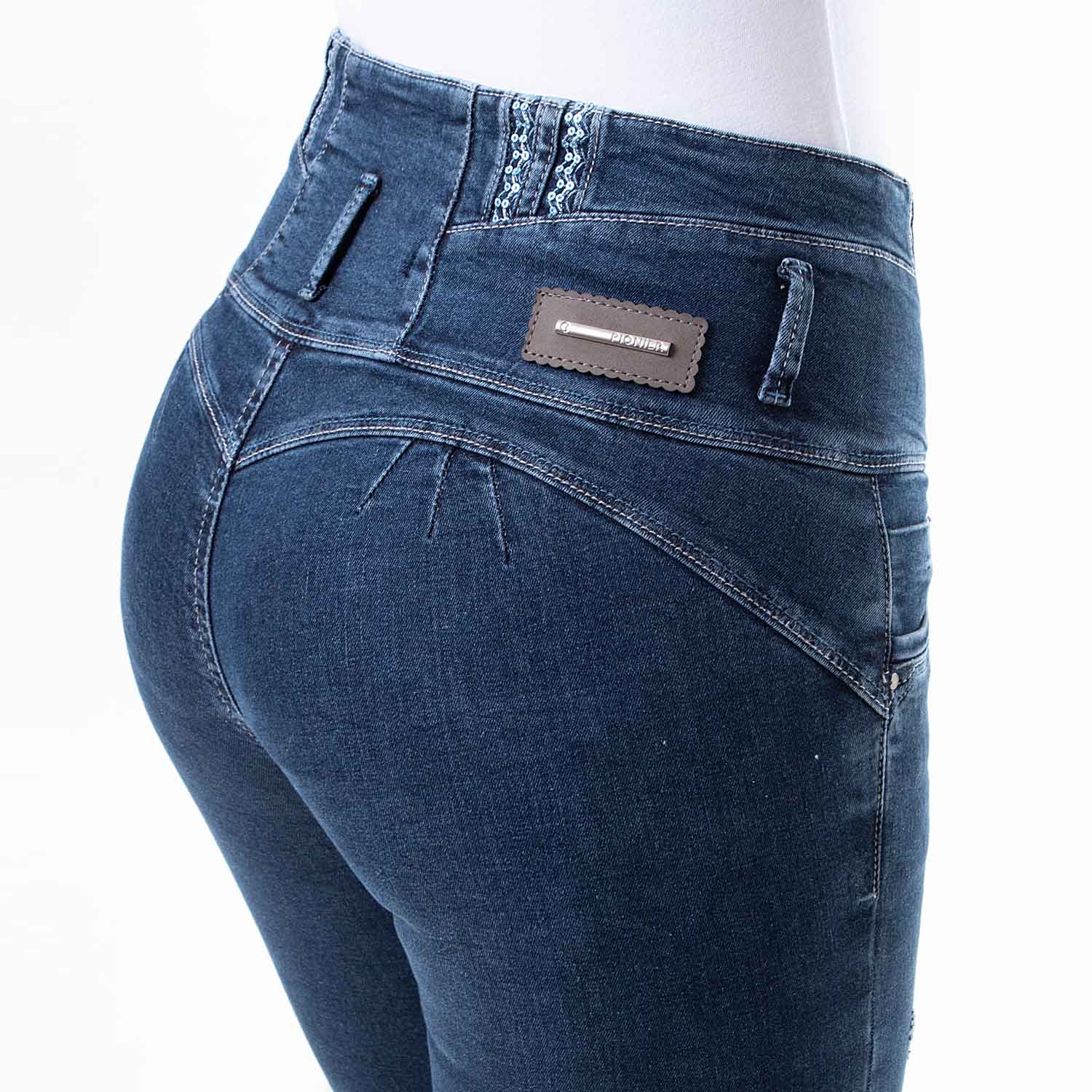 PANTALON MODA DENIM STRETCH PARA MUJER MEUH - 6