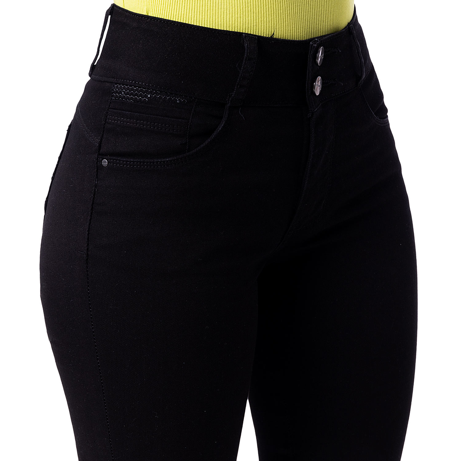 PANTALON DENIM STRETCH MUJER TRYNS - 5