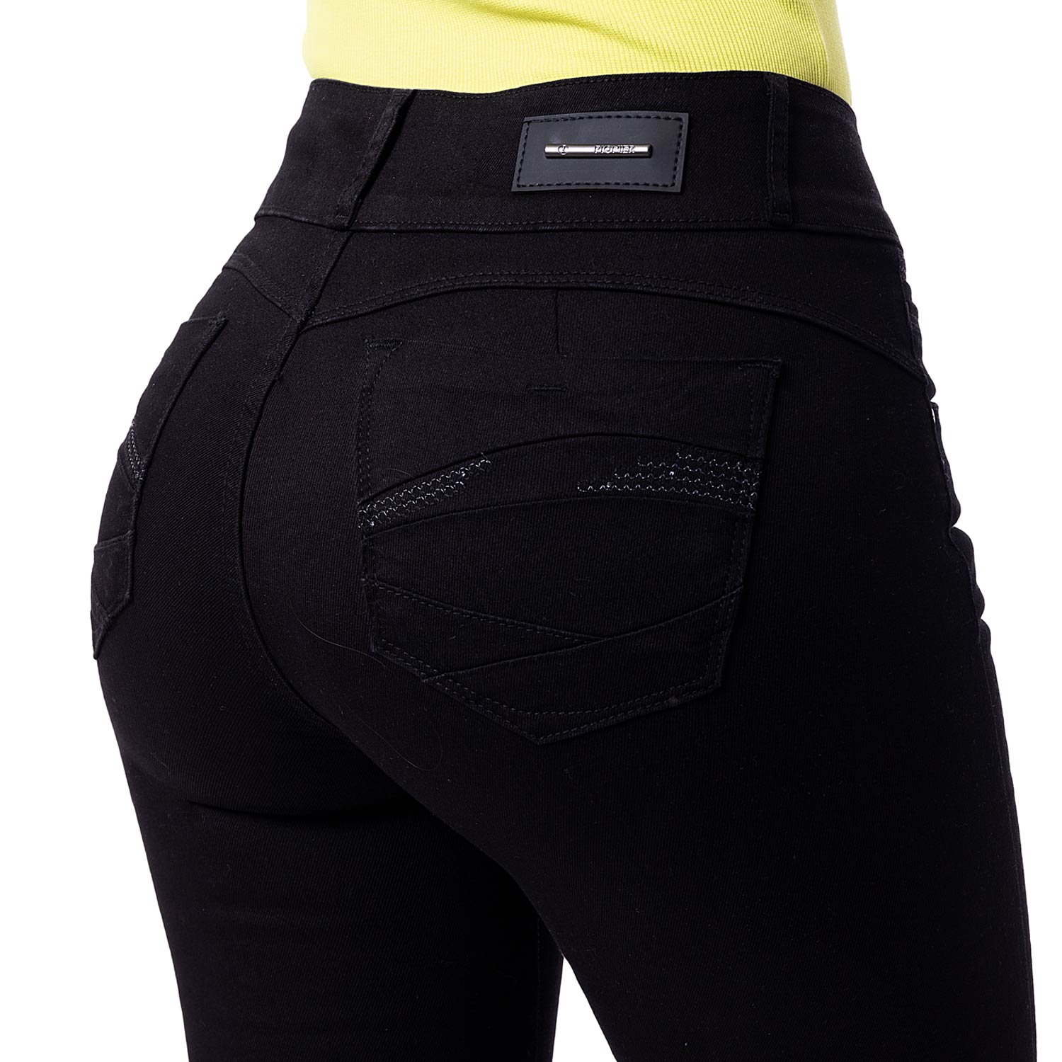 PANTALON DENIM STRETCH MUJER TRYNS - 6
