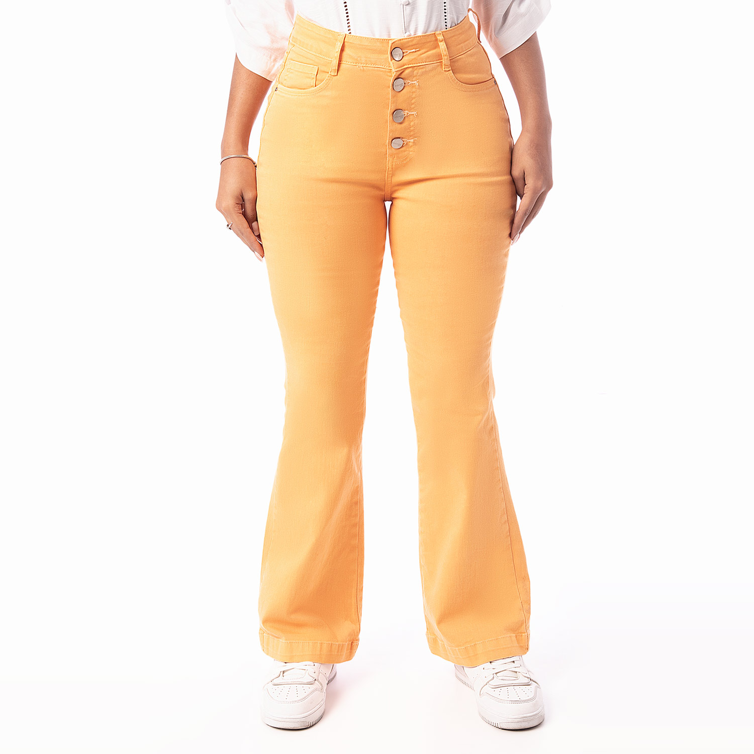 PANTALON DRILL STRETCH MUJER FLERI - 2