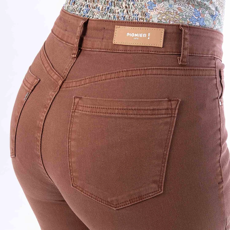 PANTALON DRILL STRETCH MUJER FLERI - 6
