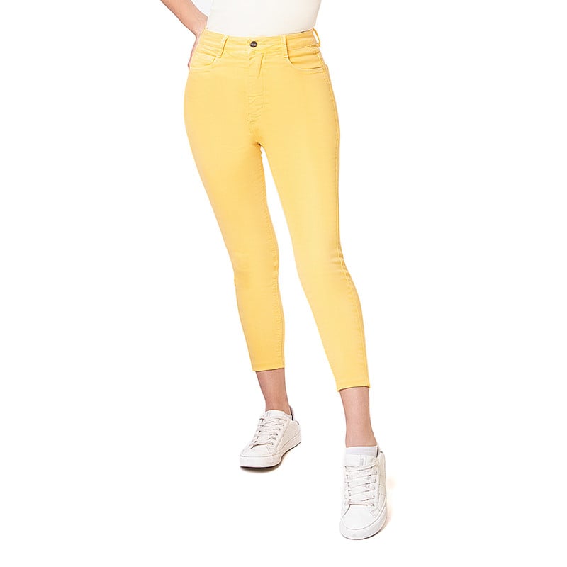 PANTALON MODA LORENZAH DRILL STRETCH MUJER - 2