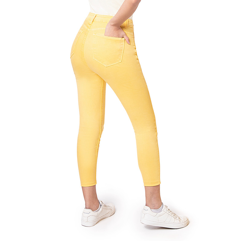 PANTALON MODA LORENZAH DRILL STRETCH MUJER - 4