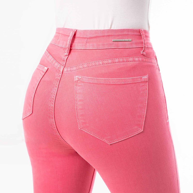 PANTALON MODA LORENZAH DRILL STRETCH MUJER - 5