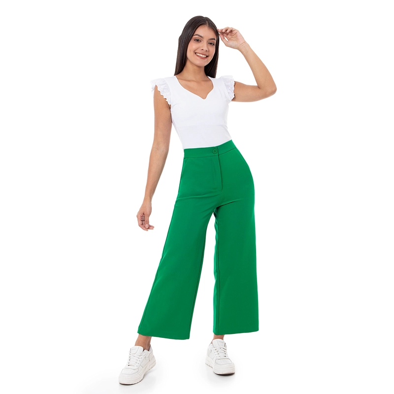 PANTALON MODA POPELINA PARA MUJER MERLINEH - 1