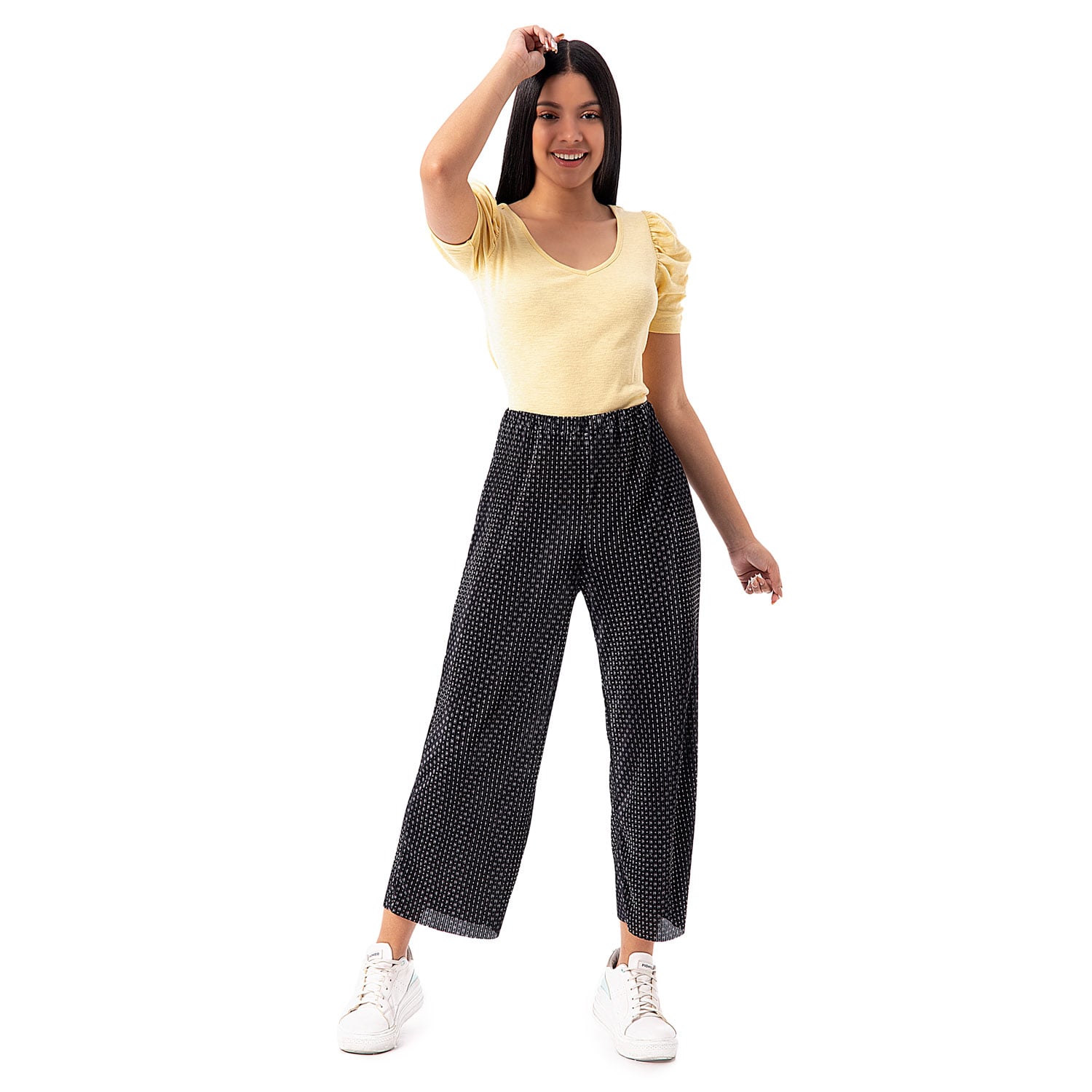 PANTALÓN CULOTTE POPELINA MUJER PIONIER VANISHA_S - 1