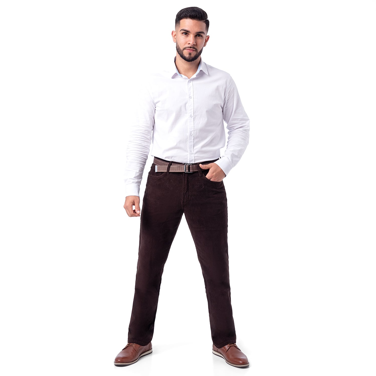 PANTALON CORDUROY HOMBRE RELAXED - 1