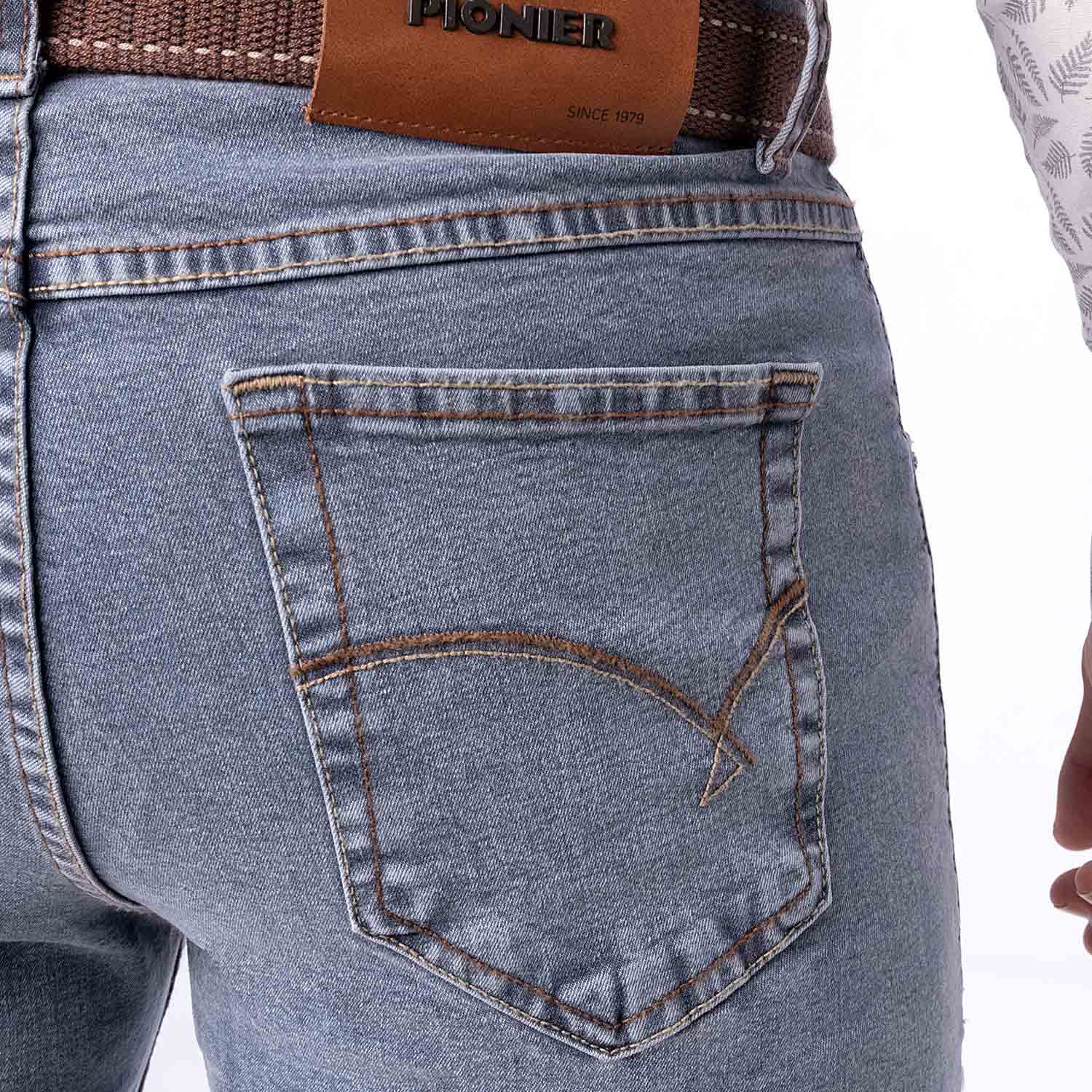 PANTALON DENIM STRETCH HOMBRE RONALD CONFORT - 6
