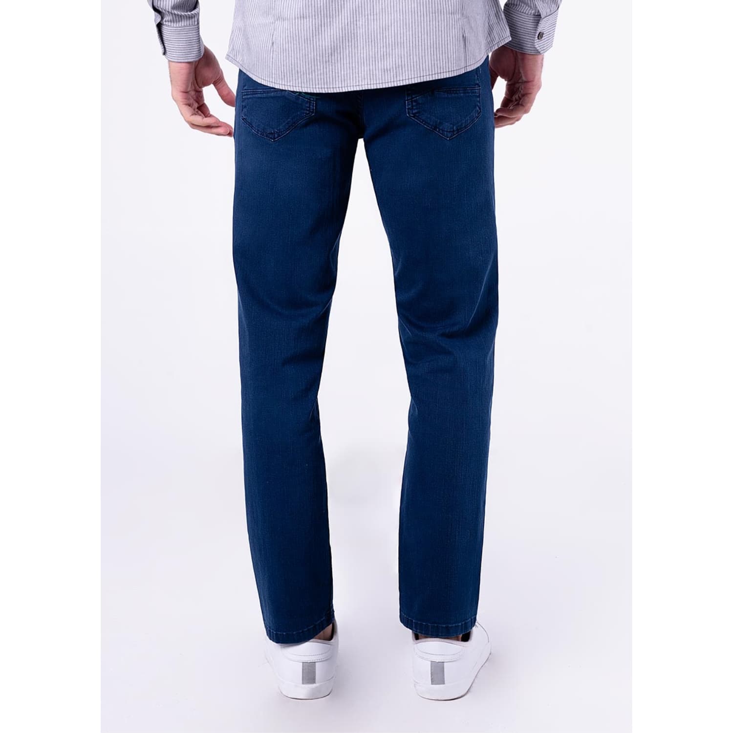 PANTALÓN HOMBRE PIONIER BECKHAM NEW. CLASICO DRILL STRETCH - 2