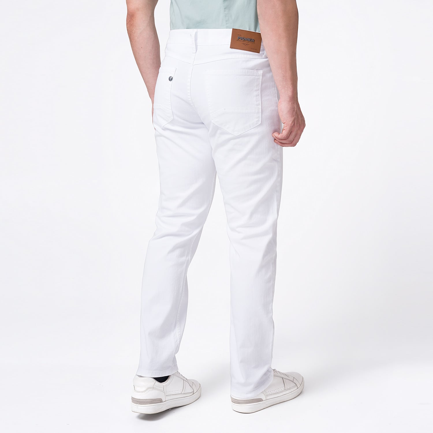 PANTALÓN HOMBRE PIONIER BECKHAM NEW. CLASICO DRILL STRETCH - 3