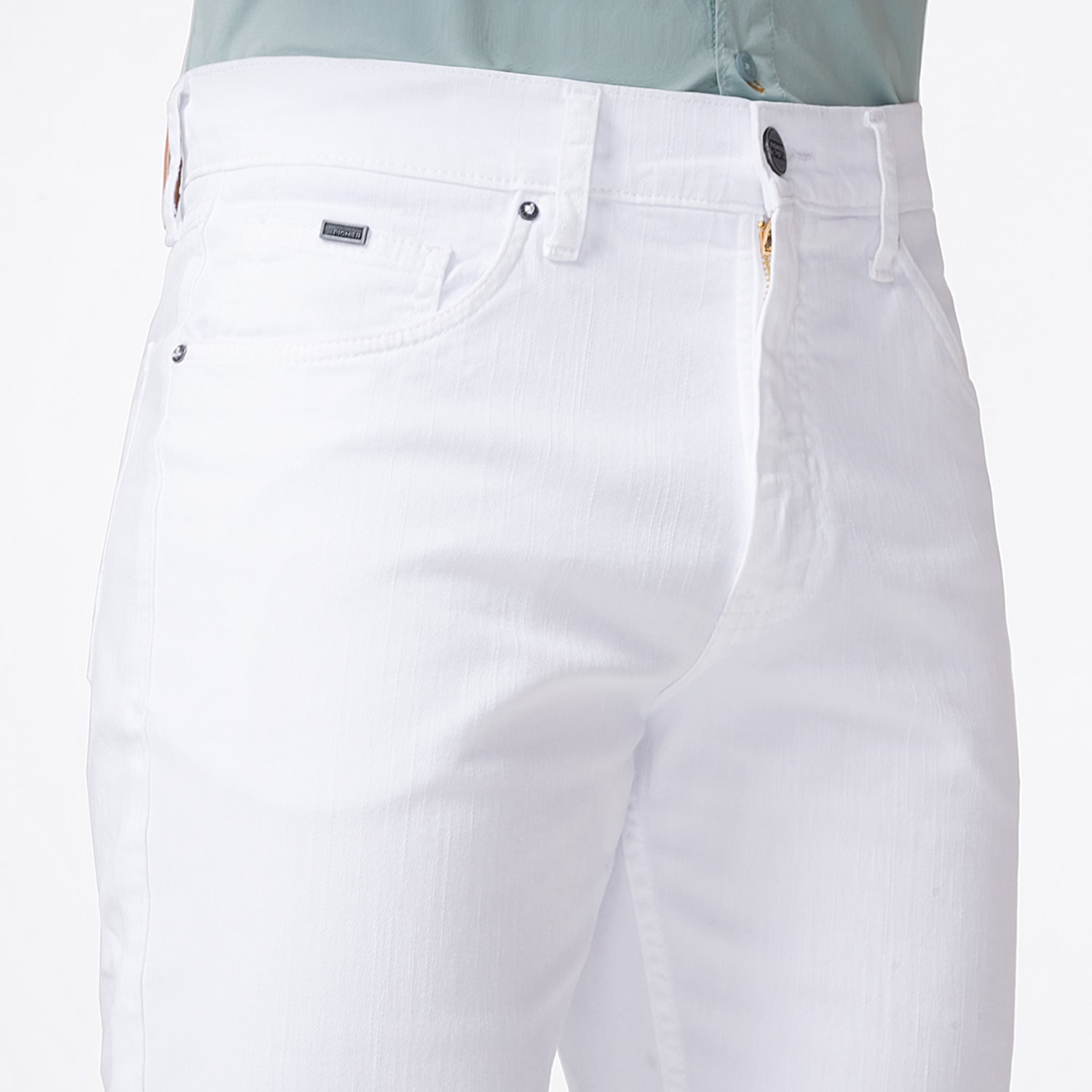 PANTALÓN HOMBRE PIONIER BECKHAM NEW. CLASICO DRILL STRETCH - 4