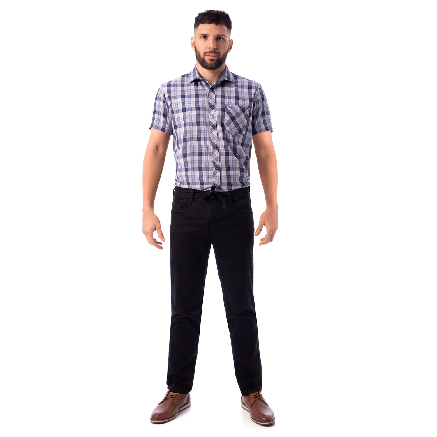 PANTALÓN DRILL STRETCH HOMBRE PIONIER MARLBORO - 1
