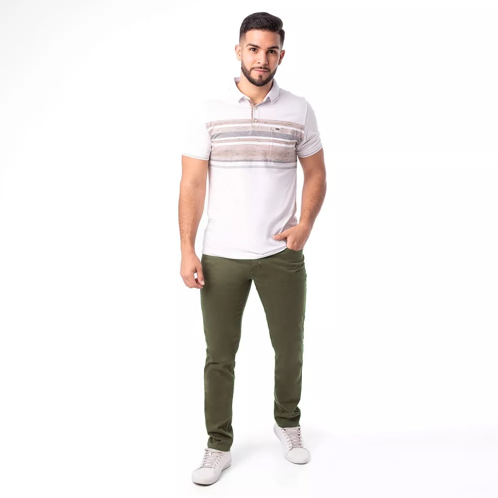 PANTALÓN DRILL STRETCH HOMBRE PIONIER MARLBORO - 1