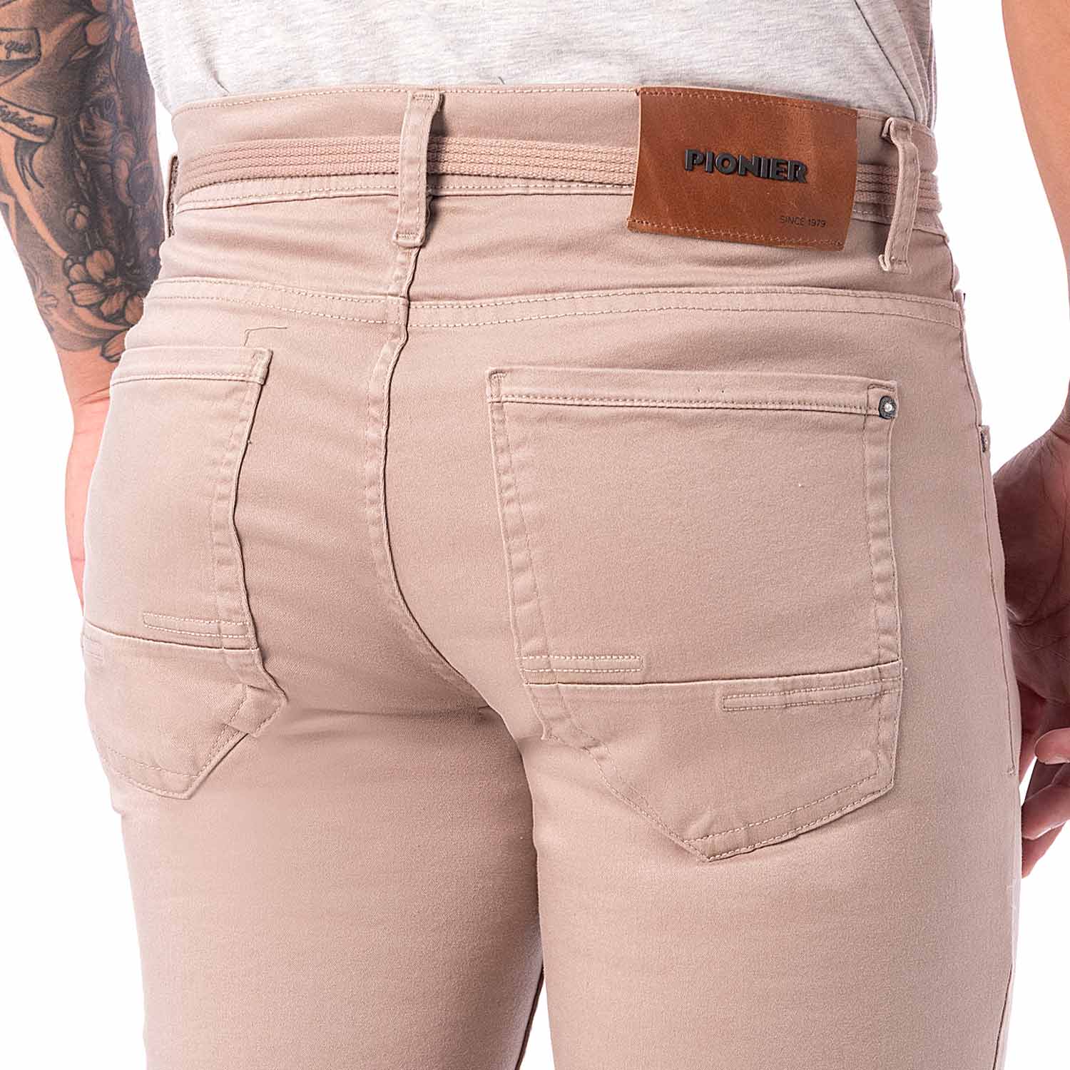 PANTALÓN DRILL STRETCH HOMBRE PIONIER MARLBORO - 5