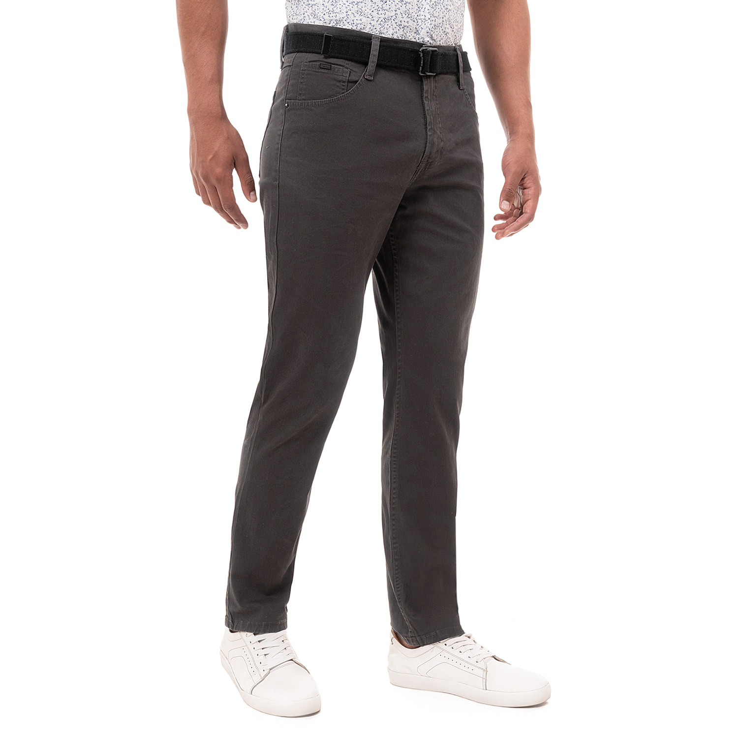 PANTALÓN RECTO DRILL STRETCH HOMBRE PIONIER RELAXED CONFORT - 3