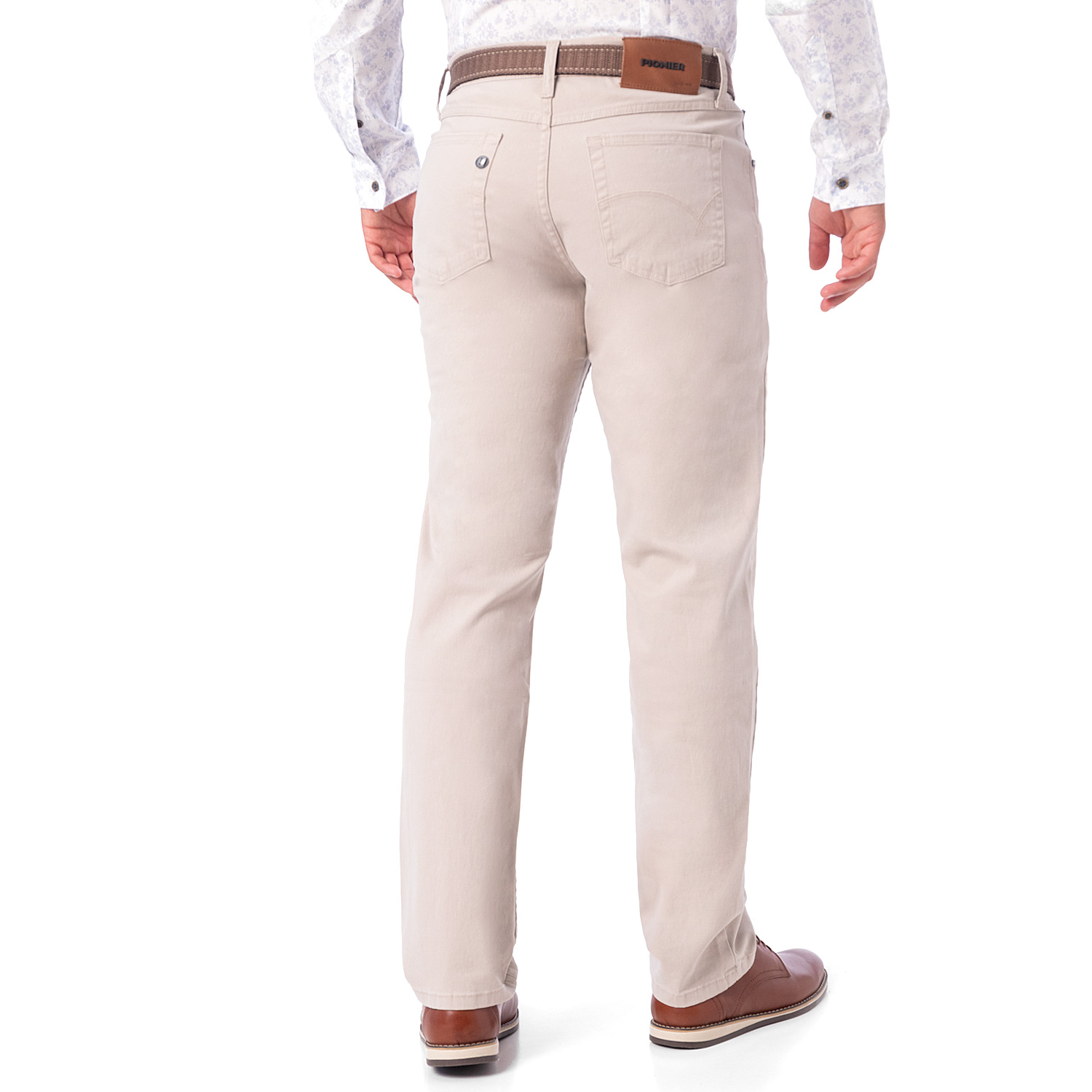 PANTALÓN RECTO DRILL STRETCH HOMBRE PIONIER RELAXED CONFORT - 3