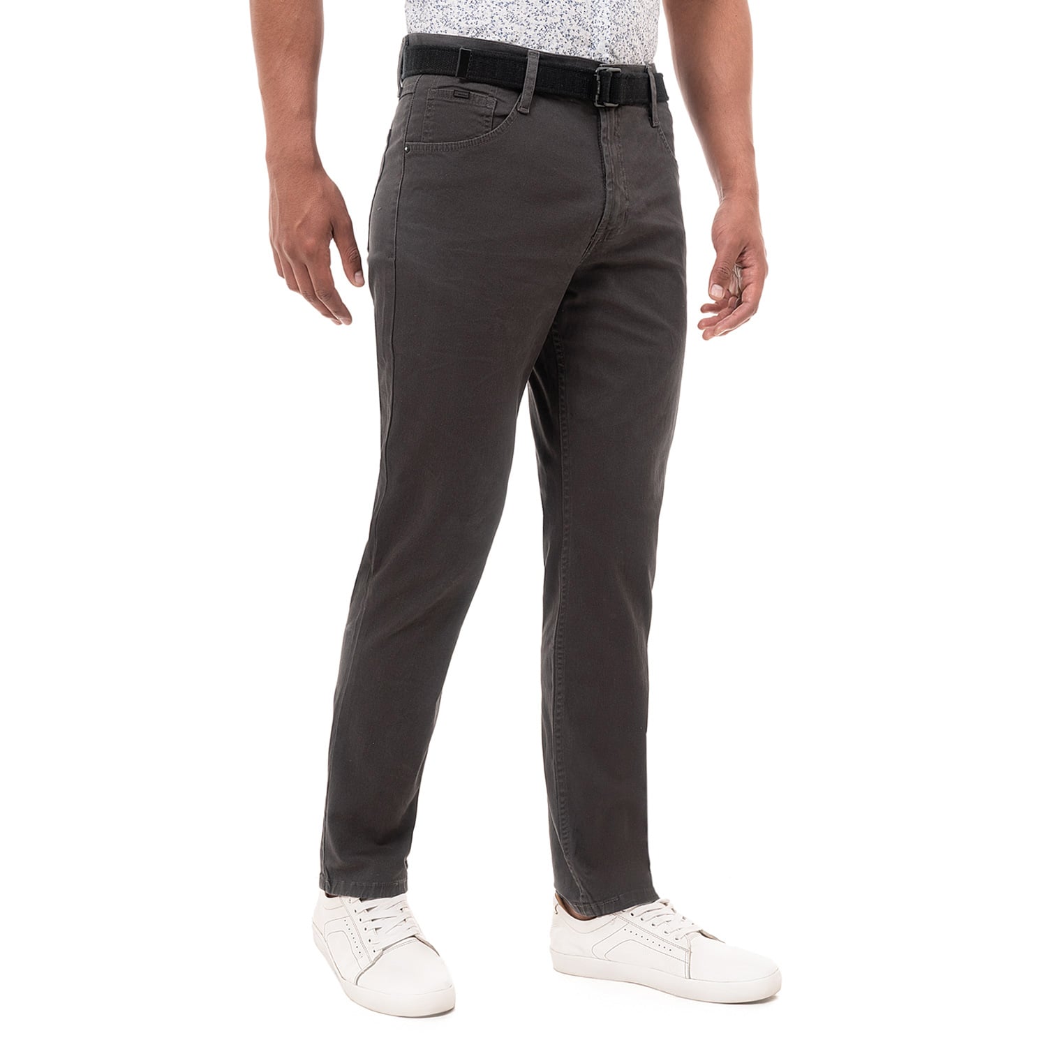 PANTALÓN RECTO DRILL STRETCH HOMBRE PIONIER RELAXED CONFORT - 3