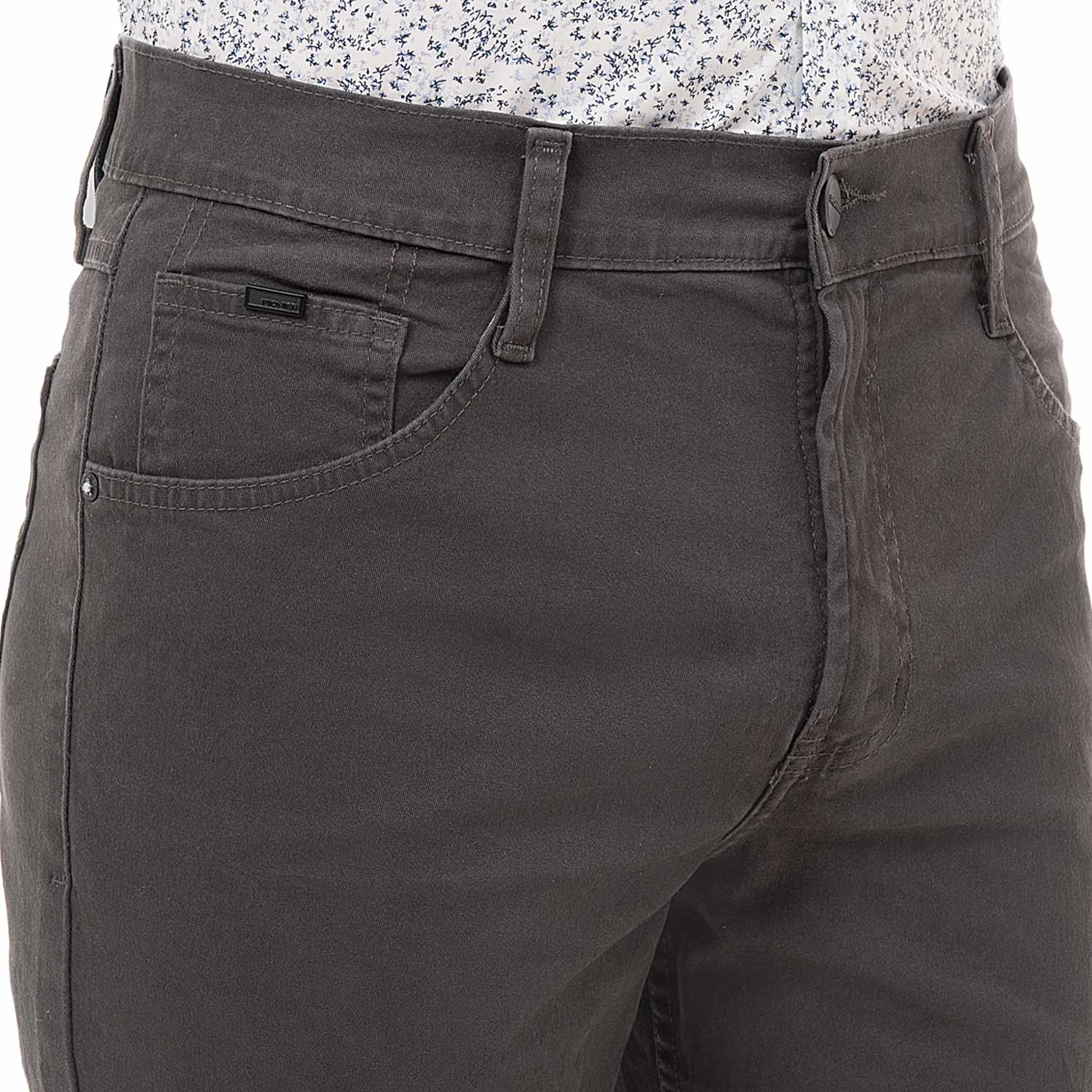 PANTALÓN RECTO DRILL STRETCH HOMBRE PIONIER RELAXED CONFORT - 5